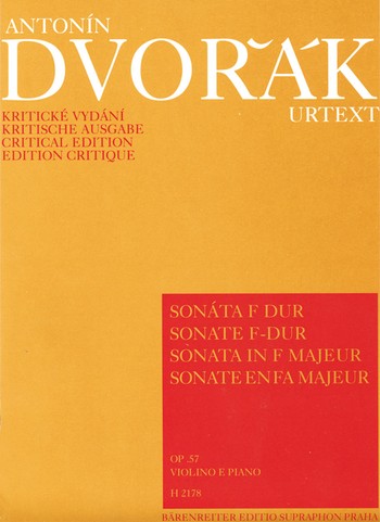 Sonate F-Dur op.57 fr Violine und Klavier Sonderanfertigung