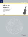 Triosonate c-Moll op.2,1 für 2 Violinen und Bc Stimmen