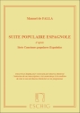 Suite populaire espagnole pour violoncelle et piano