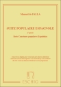 Suite populaire espagnole pour violoncelle et piano