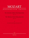 13 frhe Streichquartette Band 1 (KV80, 155, 156, 157) Stimmen