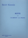 Suite  for clarinet and string orchestra  for clarinet and piano