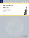 6 Sonaten Band 1 (Nr.1-3) fr 2 Violinen und Bc