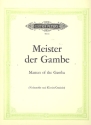 Meister der Gambe fr Violoncello und Klavier Originalstcke aus 3 Jahrhunderten