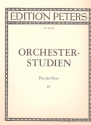 Orchesterstudien Band 2 fr Piccoloflte