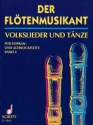 Der Flötenmusikant Band 2 für Sopran- und Alt-Blockflöte oder andere Melodie-Instrumente, Gitarr Spielpartitur