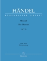 Der Messias HWV56 Oratorium für Soli, Chor und Orchester Klavierauszug (dt/en)