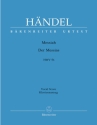 Der Messias HWV56 Oratorium fr Soli, Chor und Orchester Klavierauszug (dt/en)