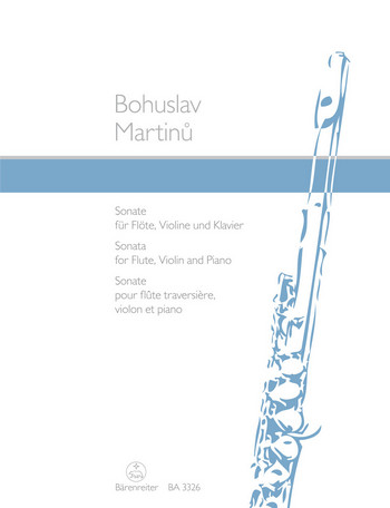 Sonate für Flöte, Violine und Klavier (1936)