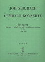Konzert C-Dur BWV1064 fr 3 Cembali und Streicher Cembalo 2