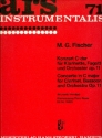 Konzert C-Dur op.11 fr Klarinette, Fagott und Orchester fr Karinette, Fagott und kKlavier
