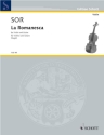 La Romanesca für Violine und Gitarre Stimmen