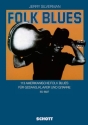 Folk Blues für Gesang, Klavier und Gitarre Spielpartitur