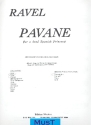 Pavane for a dead Spanish Princess for flute, clarinet and piano