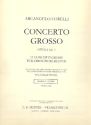 Concerto grosso D-Dur op.6,1 fr 2 Violinen, Violoncello, Streicher und Bc Cembalo