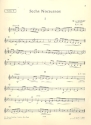 6 Nocturnos KV346, KV436-439 und KV549 fr 3 Stimmen und Klavier (Streicher ad lib) Violine 2