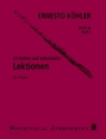 20 leichte und melodische Lektionen op.93 Band 1  fr Flte