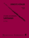 20 leichte und melodische Lektionen op.93 Band 1 fr Flte