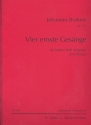 4 ernste Gesnge op.121 fr hohen Bass und Klavier (dt) Verlagskopie