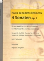 4 Sonaten op.3 Band 2 für Altblockflöte und Bc