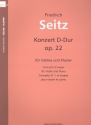 Konzert D-Dur Nr.2 op.22 fr Violine und Klavier