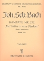 Mer hahn en neue Oberkeet Kantate Nr.212 BWV212 Violine 2