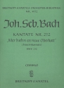 Mer hahn en neue Oberkeet Kantate Nr.212 BWV212 Cembalo