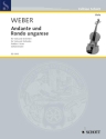 Andante und Rondo ungarese fr Viola und Orchester Partitur