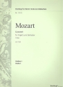 Konzert B-Dur KV191 für Fagott und Orchester Violine 1