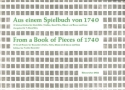 Aus einem Spielbuch von 1740 fr Altblockflte und Klavier