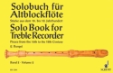 Solobuch fr Altblockflte Band 2 fr Alt-Blockflte