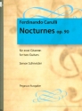 Nocturne op.90 für 2 Gitarren Stimmen