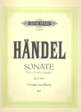 Sonate E-Dur op.2,9 fr 2 Violinen und Klavier