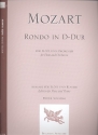 Rondo D-Dur fr Flte und Orchester fr Flte und Klavier