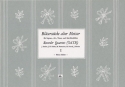 Blserstcke alter Meister Band 1 fr 4 Blockflten (SATB) Partitur und 4 Stimmen