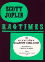 Ragtimes fr 4 Blockflten (SATB) Spielpartitur