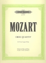 Quartett F-Dur KV370 fr Oboe und Streichtrio fr Oboe und Klavier
