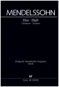 Elias op.70 MWVA25 fr Soli, gem Chor und Orchester Klavierauszug (dt/en), mit Stichnoten