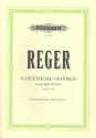 8 Geistliche Gesnge op.138 fr gem Chor a cappella Partitur