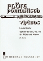 Sonate Es-Dur op.113 für Flöte und Klavier