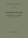 Concerto sol maggiore F5.2 per 2 mandolini, archi e organo Partitur