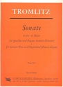 Sonate G-Dur  fr Flte und obligates Cembalo (Klavier)