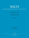 Johannes-Passion BWV245 fr Soli, Chor, Orchester Klavierauszug (dt/en),  Neuausgabe 2019