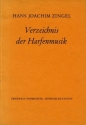 Verzeichnis der Harfenmusik