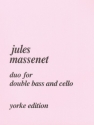 Duo for cello and double bass score