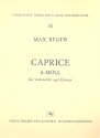 Caprice a-Moll fr Violoncello und Klavier
