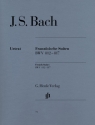 Franzsische Suiten BWV812-817 fr Klavier