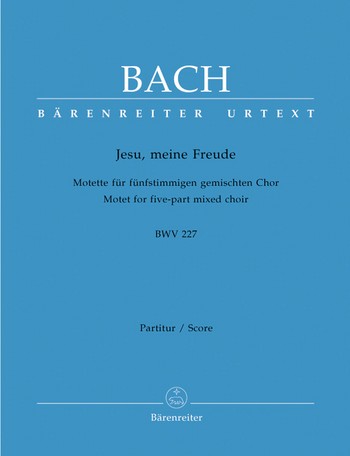 Jesu meine Freude BWV227 für gem Chor (SSATB) Partitur