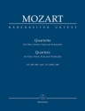 Quartette für Flöte und Streichtrio  Studienpartitur