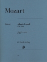 Adagio h-Moll KV540 fr Klavier